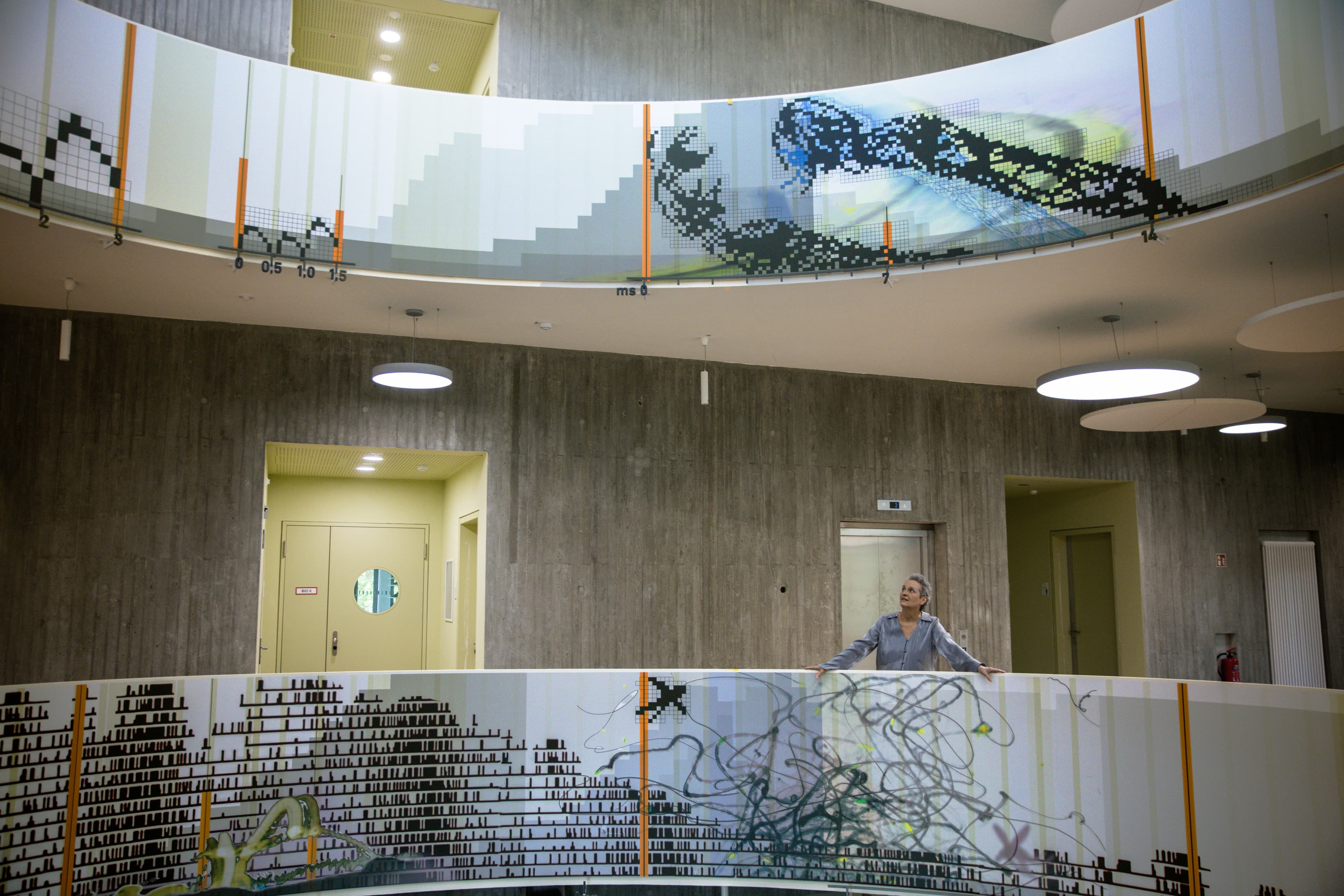 rotunda with illustration