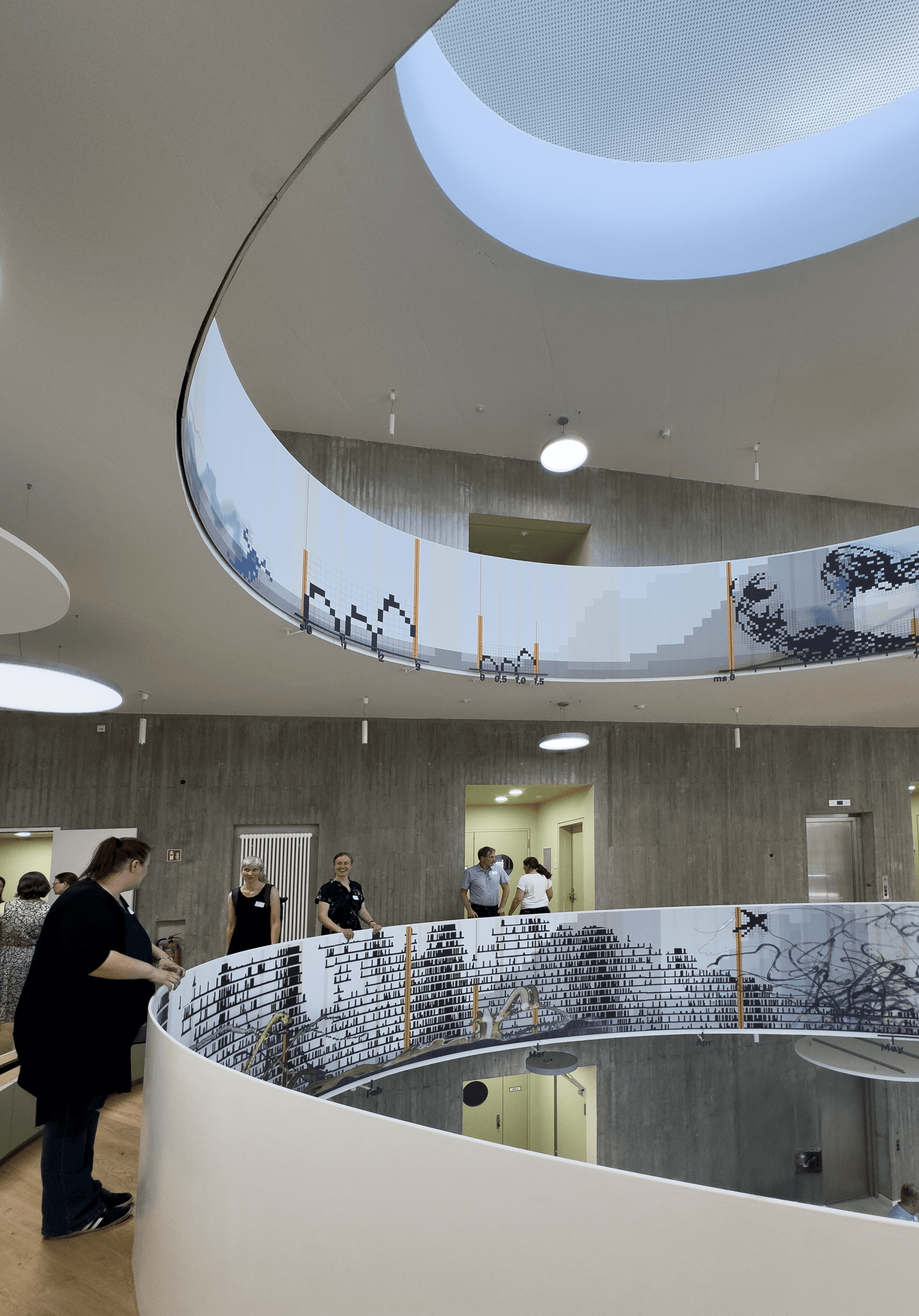 view in the entrance hall